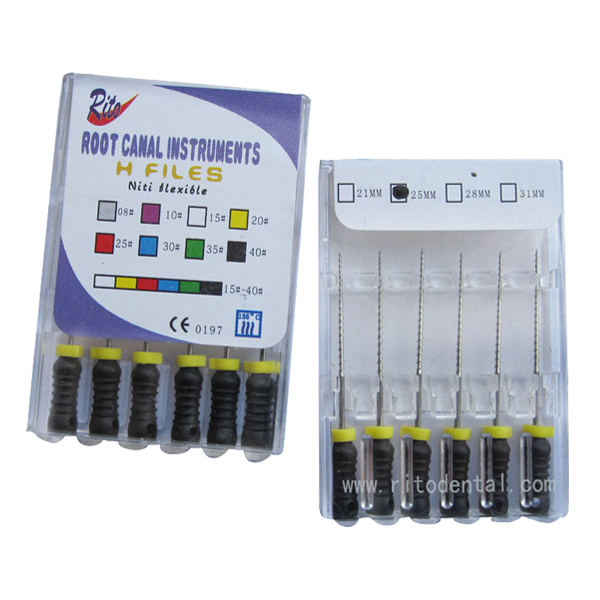 NH-21 Niti H Files/Root Canal Files/Hand Use H Files L21mm(10 boxes)