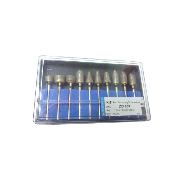 RT-SDB-105 Sintered Diamond Burs(10pcs in a box)