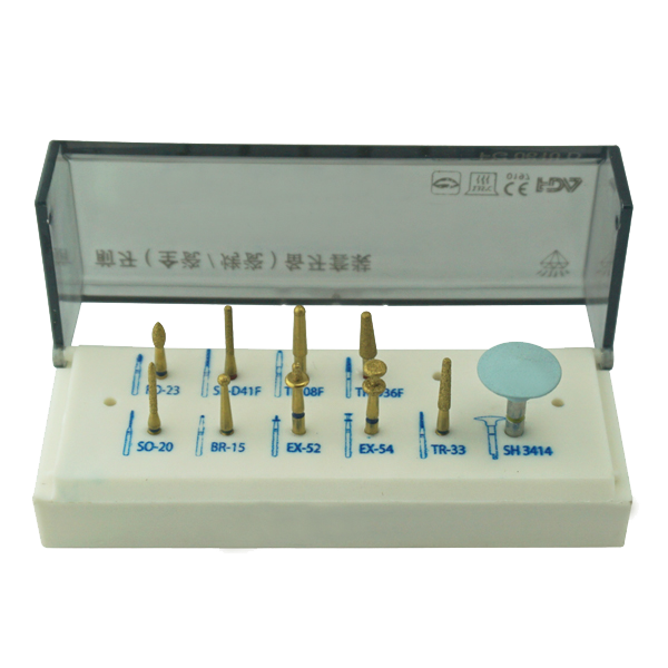 RT-FG0610D Kit Of Preparation Anterior Teeth For Ceramics/Zirconia Crown