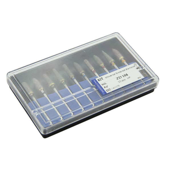 RT-SDB-104 Sintered Diamond Burs(10pcs in a box)