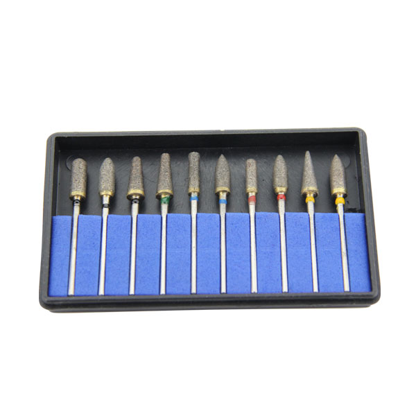 RT-SDB-104 Sintered Diamond Burs(10pcs in a box)