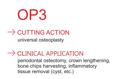 OP3 Scaling Tips(3pcs in the pack )