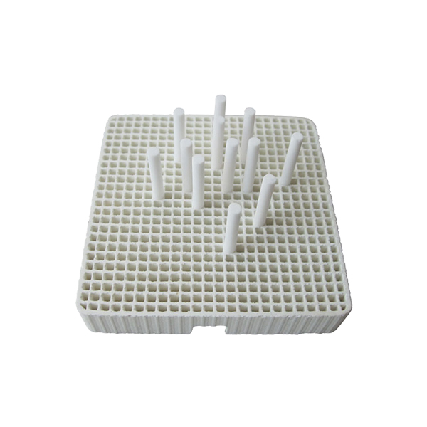 RT-097 Square Honeycomb Firing Tray (ceramic pins)