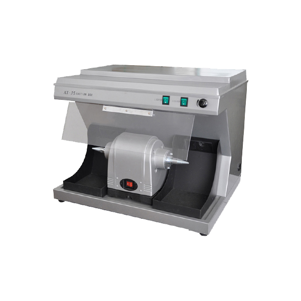 AX-J5 Dental Laboratory Polishing Lathes With Suction Box and Dust Collector